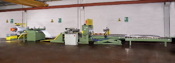 Grandini Linee di taglio con raddrizzatura continua Castenaso BO AMG Machinery